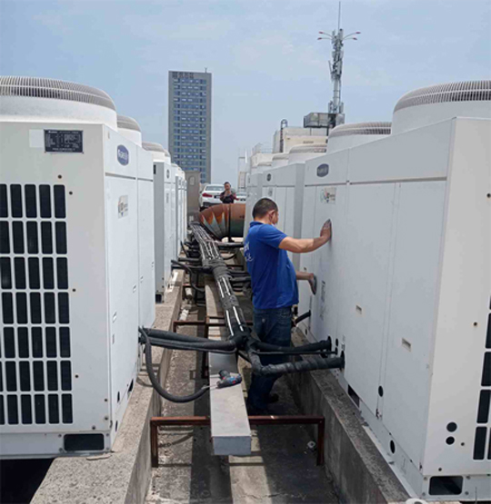 河北中央空调制热和不制冷系统维修方法